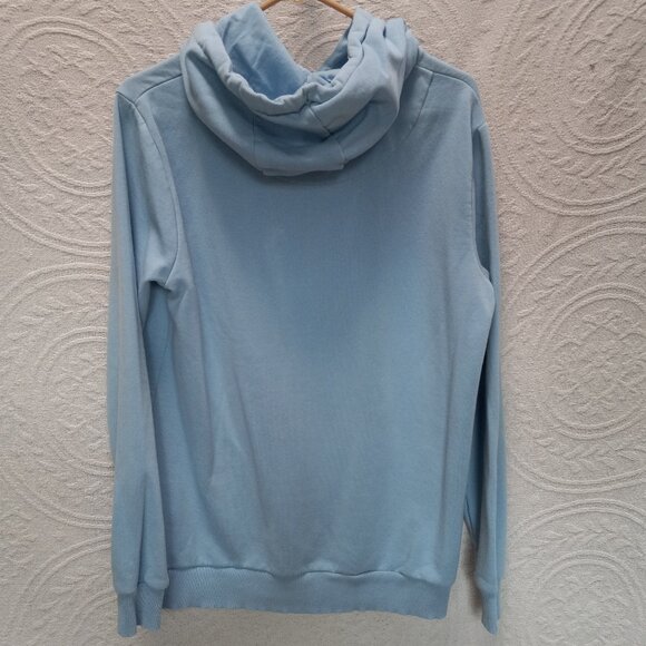 SikSilk Baby Blue Super Soft Thick Hoodie Sweatshirt NWOT Sz. M (T-375) - Picture 8 of 9